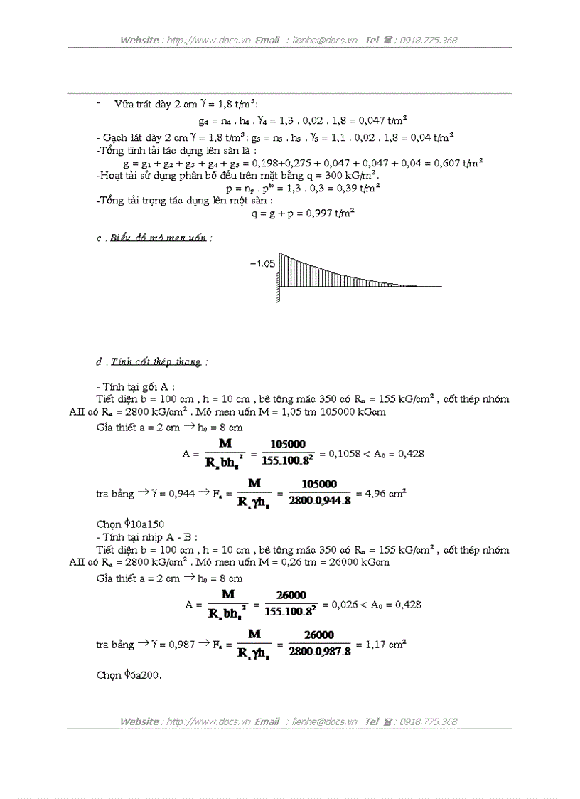image for page Chuẩn bị số liệu tính toán