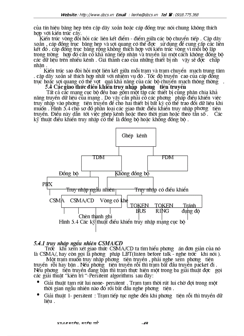 image for page Nghiên cứu hệ thống ATM và ứng dụng ATM trong mạng cục bộ ATM LAN