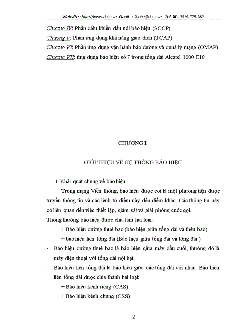 image for page Hệ thống báo hiệu CCS 7