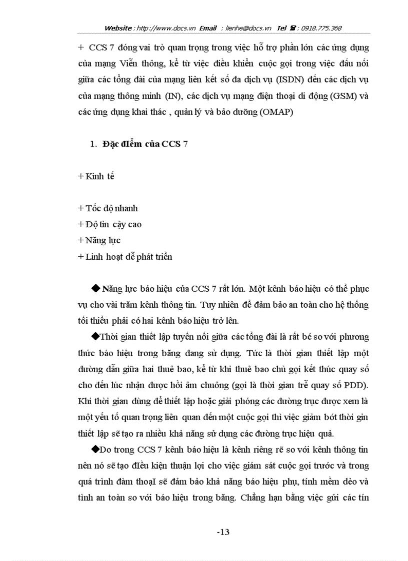 image for page Hệ thống báo hiệu CCS 7