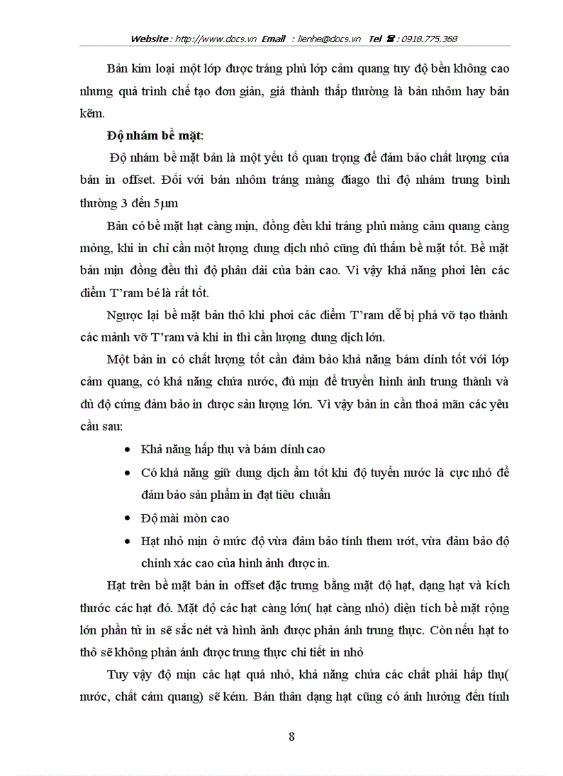 image for page Nghiên cứu khảo sát các yếu tố ảnh hưởng đến chất lượng của khuôn in