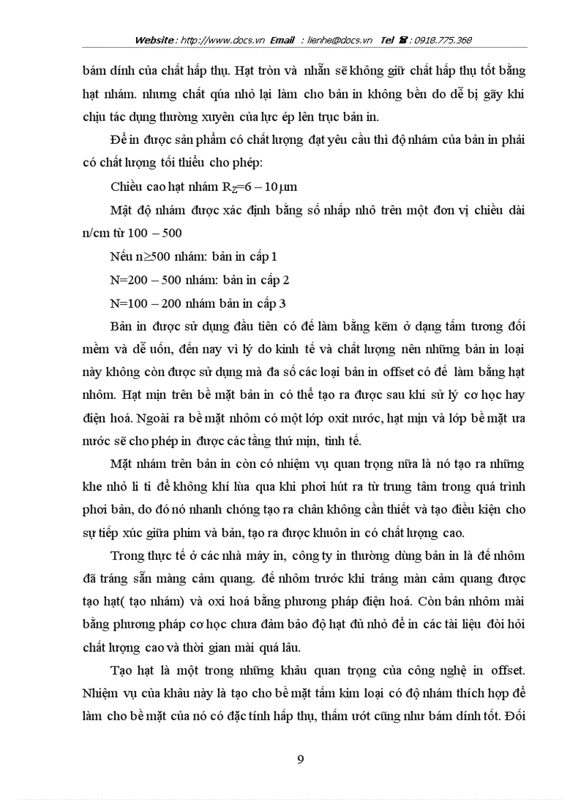 image for page Nghiên cứu khảo sát các yếu tố ảnh hưởng đến chất lượng của khuôn in