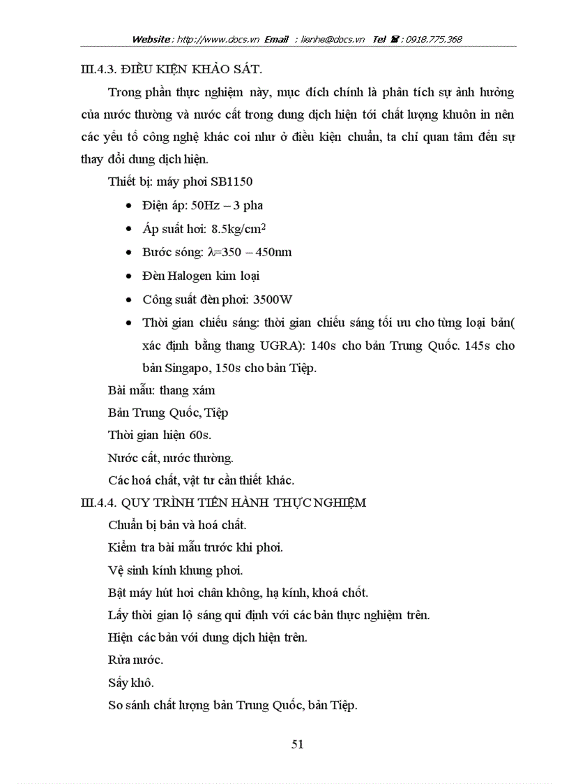 image for page Nghiên cứu khảo sát các yếu tố ảnh hưởng đến chất lượng của khuôn in