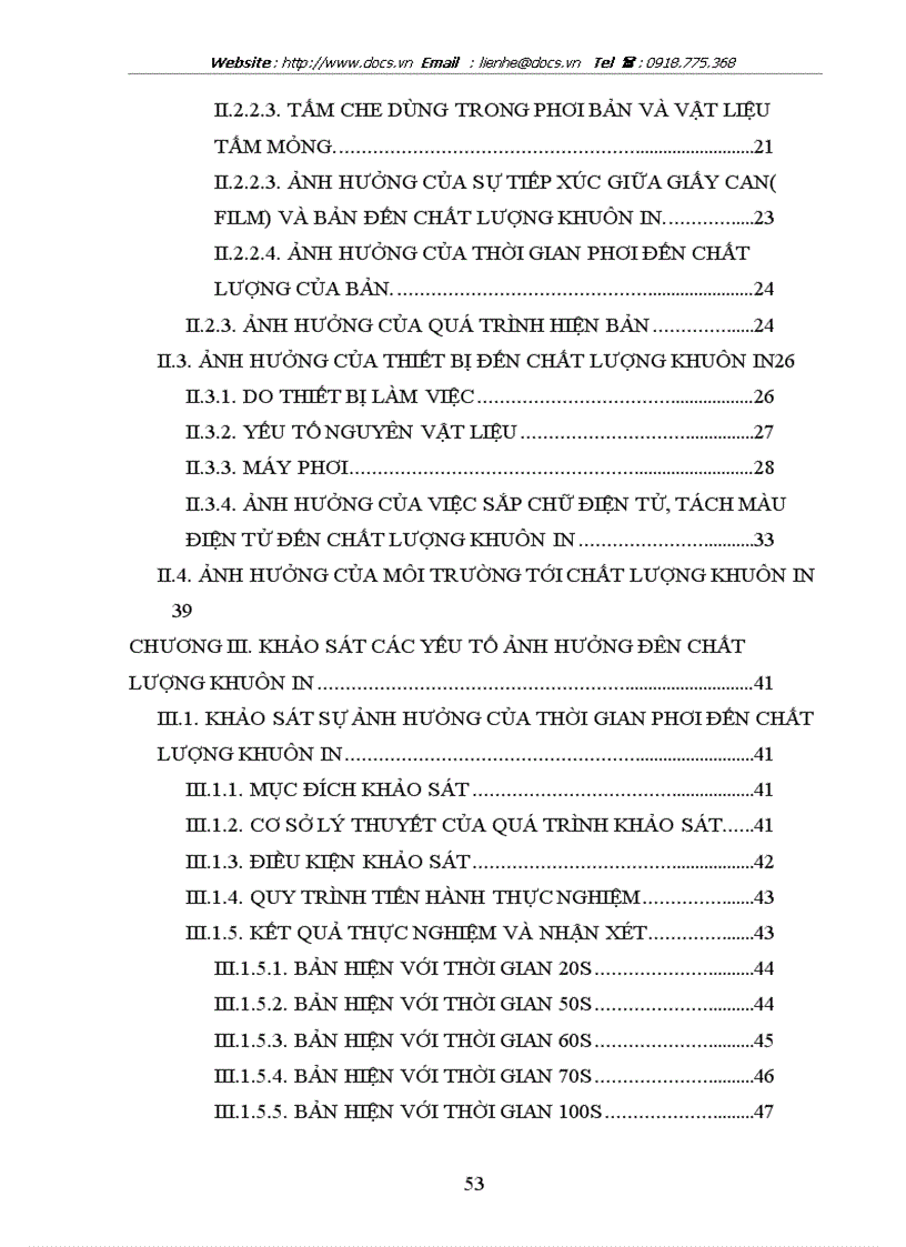 image for page Nghiên cứu khảo sát các yếu tố ảnh hưởng đến chất lượng của khuôn in