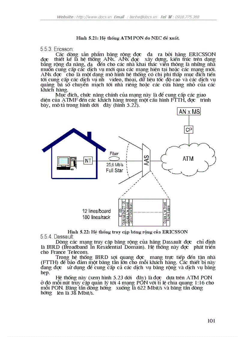 image for page Kết hợp mạng pon và công nghệ atm để triển khai hiệu quả nhất các dịch vụ băng rộng b isdn
