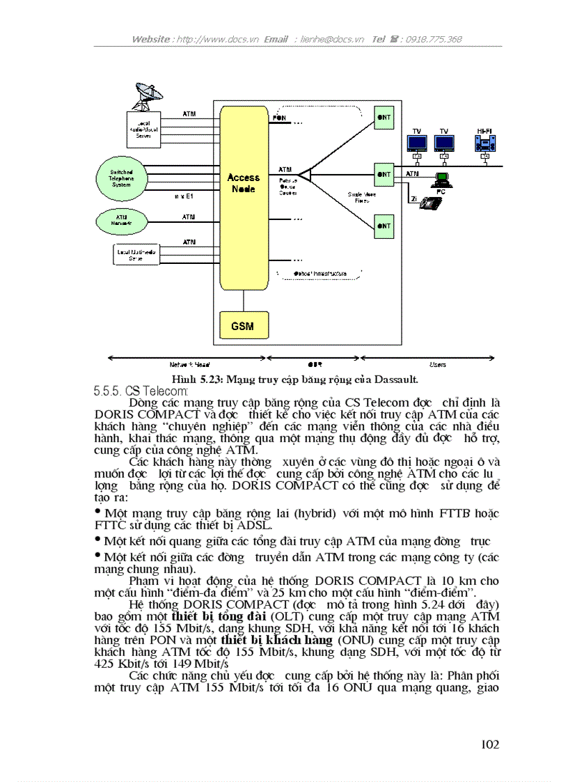 image for page Kết hợp mạng pon và công nghệ atm để triển khai hiệu quả nhất các dịch vụ băng rộng b isdn