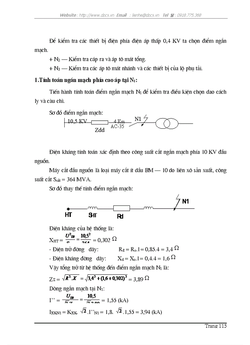 image for page Thiết kế phần điện của nhà máy nhiệt điện