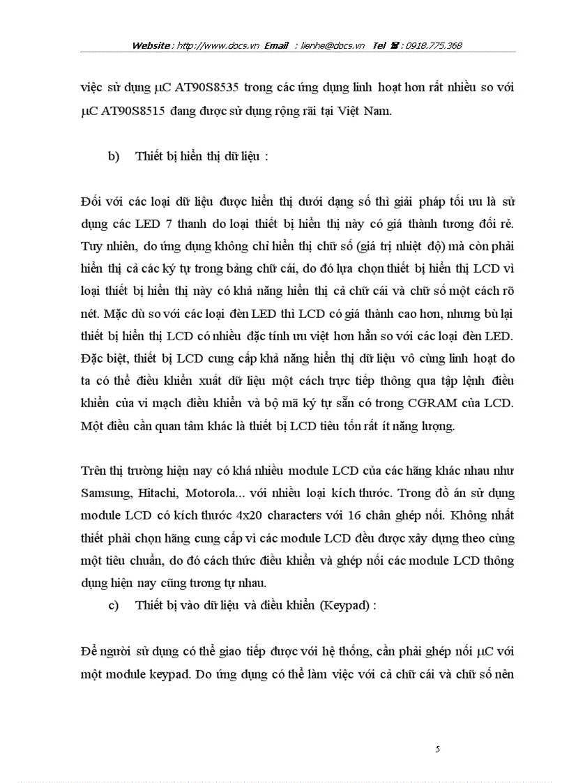 image for page Tìm hiểu cấu trúc và đặc tính của vi mạch điều khiển AT90S8535