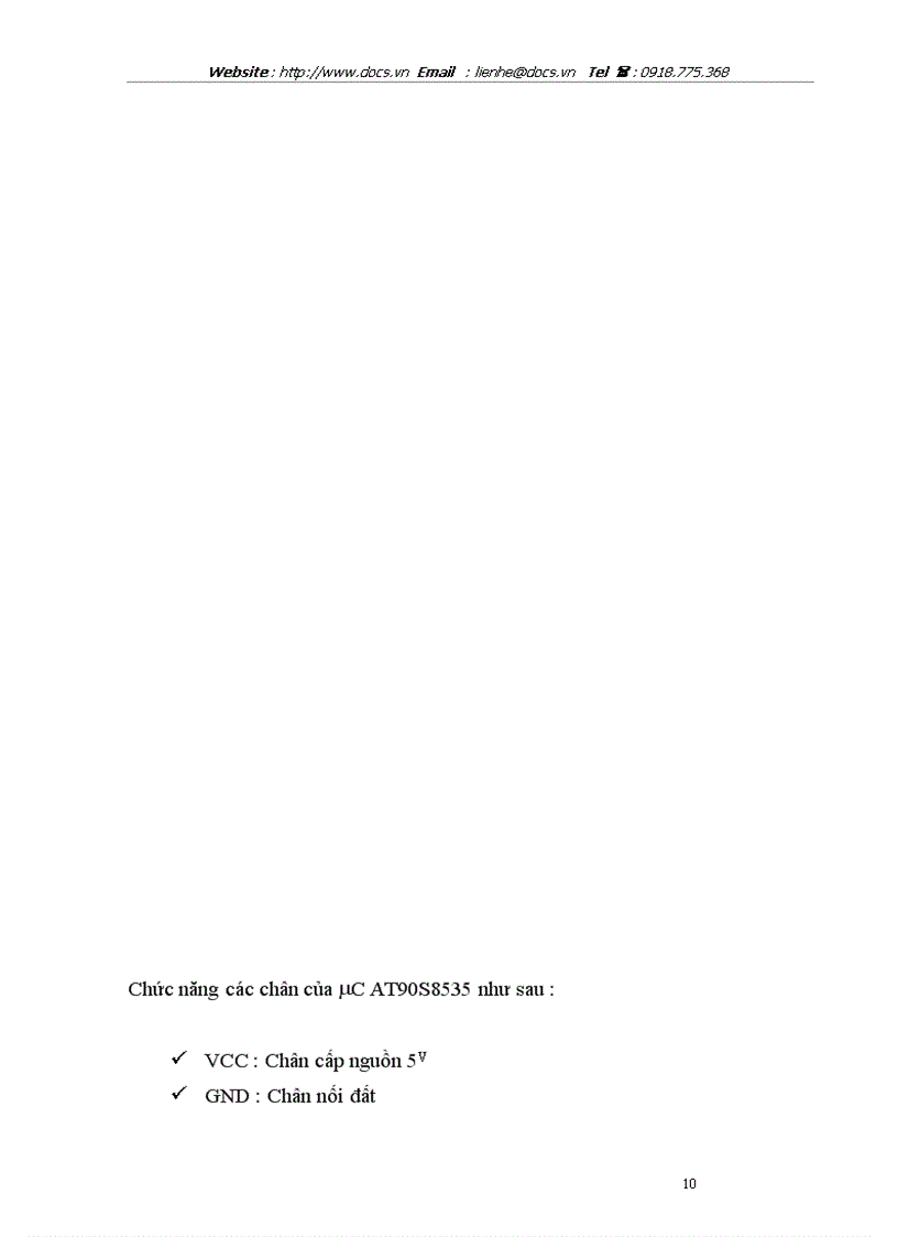 image for page Tìm hiểu cấu trúc và đặc tính của vi mạch điều khiển AT90S8535