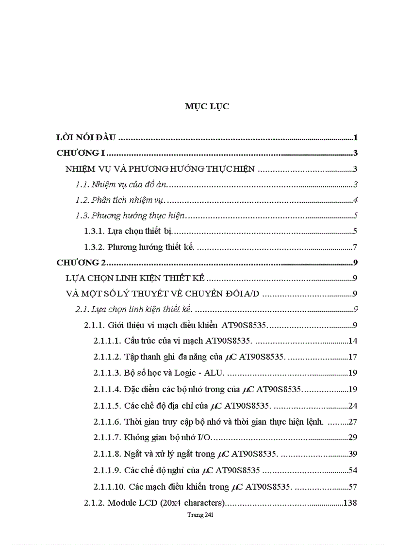 image for page Tìm hiểu cấu trúc và đặc tính của vi mạch điều khiển AT90S8535