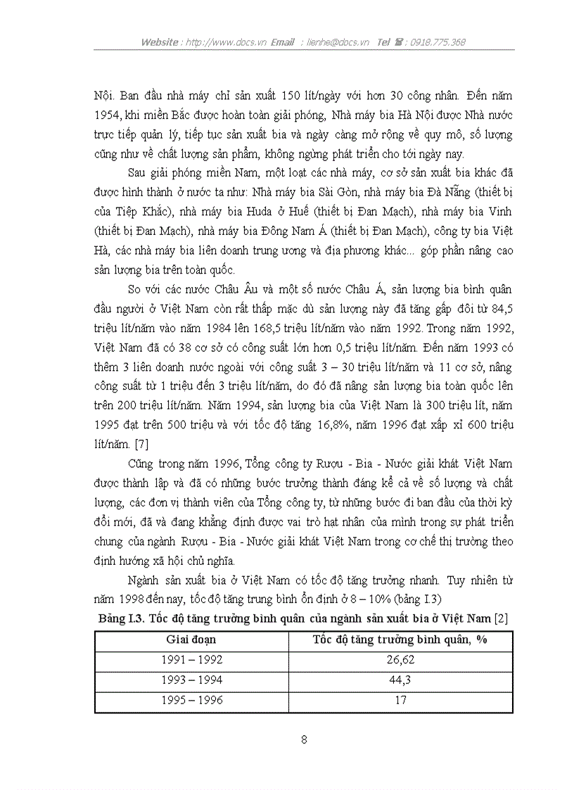 image for page Bước đầu nghiờn cứu hiệu quả của thiết bị hợp khối trong xử lý nước thải của sản xuất bia