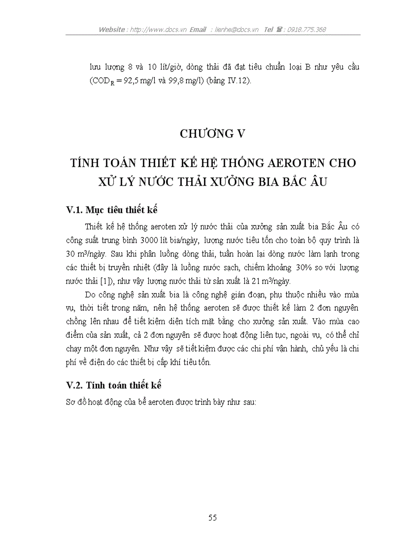 image for page Bước đầu nghiờn cứu hiệu quả của thiết bị hợp khối trong xử lý nước thải của sản xuất bia