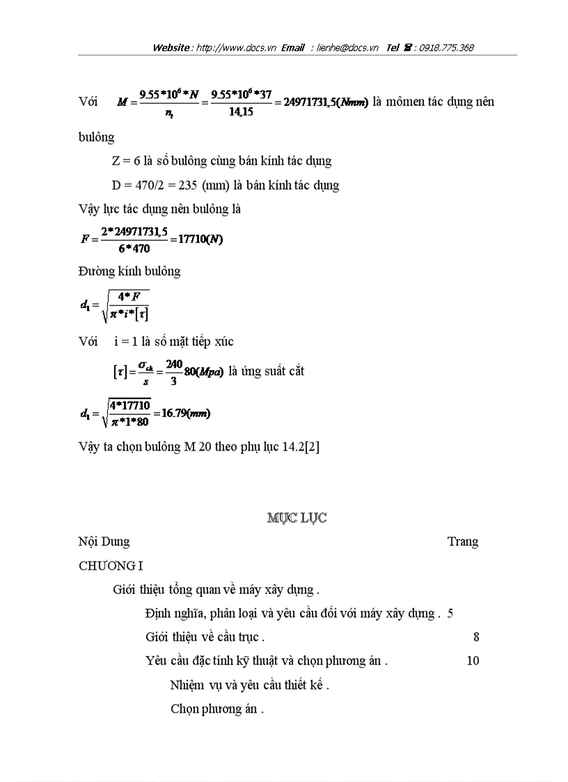 image for page Đồ án môn học Thiết kế cầu trục