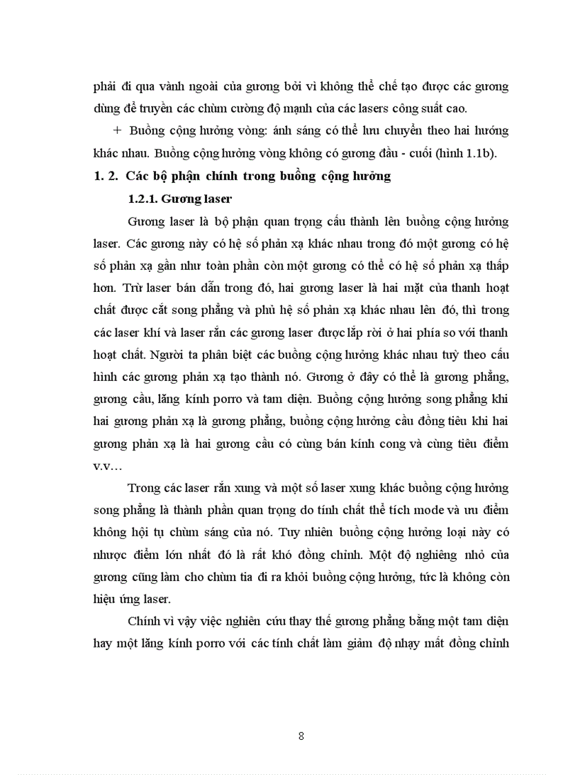 image for page Một số giải pháp đồng chỉnh gương mini tối ưu hoá thông số vật lí trong buồng cộng hưởng mini cho laser Nd YAG được Q switch thụ động