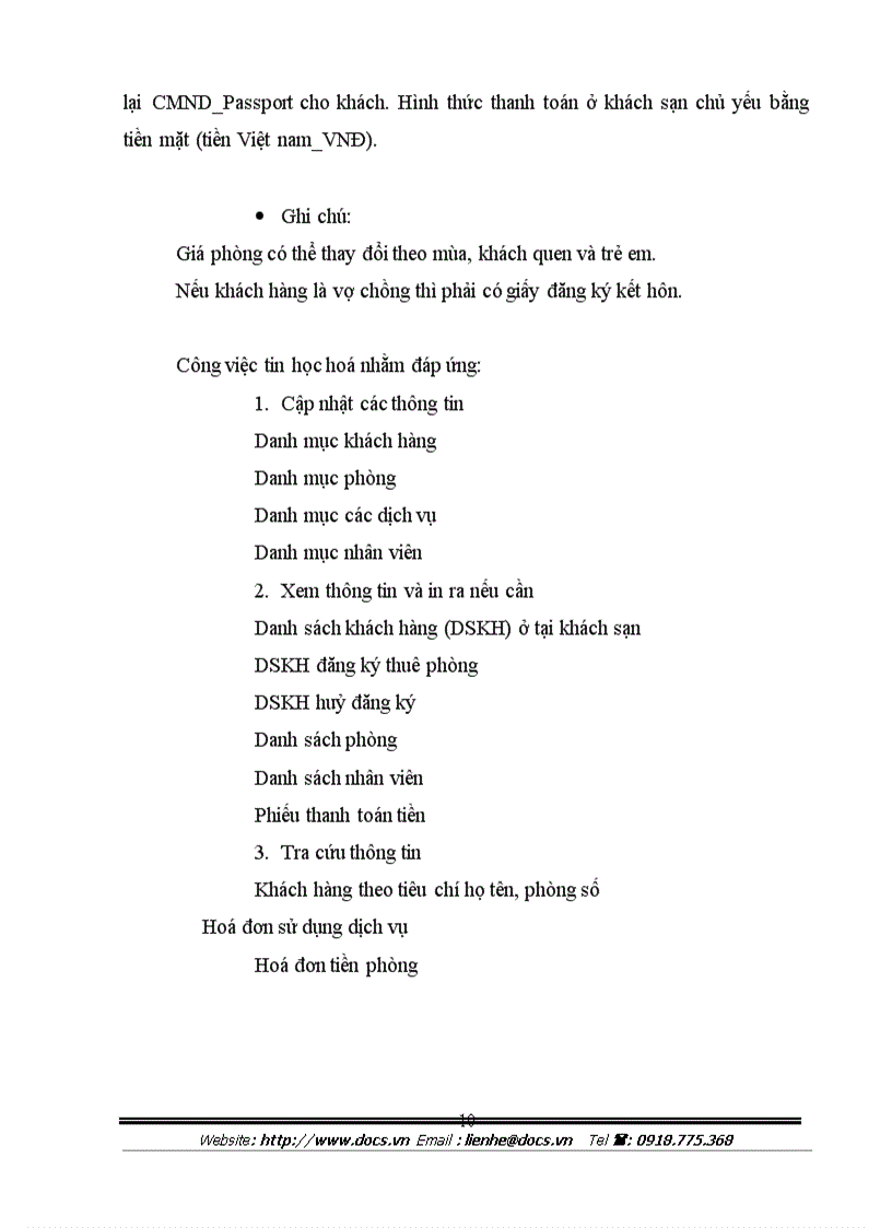 image for page Tìm hiểu và phân tích bài toán quản lý khách sạn