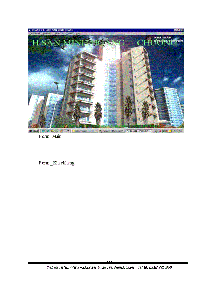 image for page Tìm hiểu và phân tích bài toán quản lý khách sạn