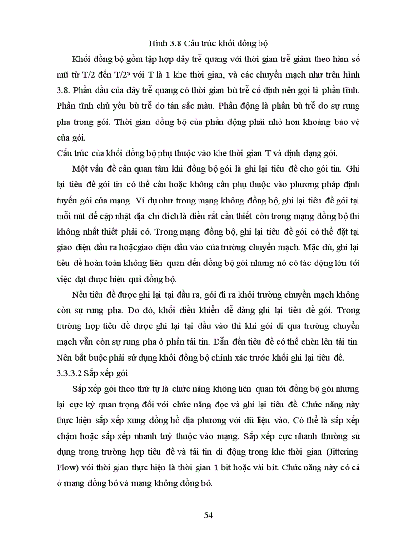 image for page Chuyển mạch gói trong mạng quang WDM