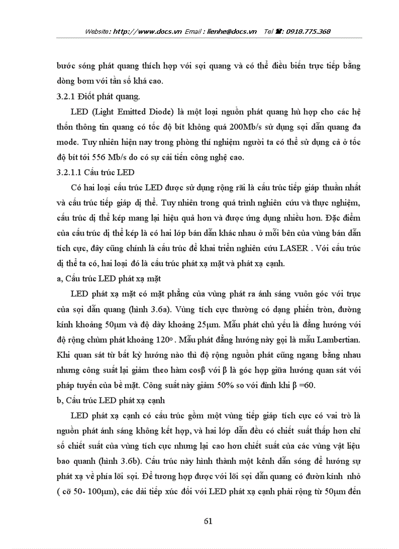 image for page Tìm hiểu về vấn đề xung quanh cấu trúc nguyên lý và đặc tính của các phần tử quang điện trong thông tin quang