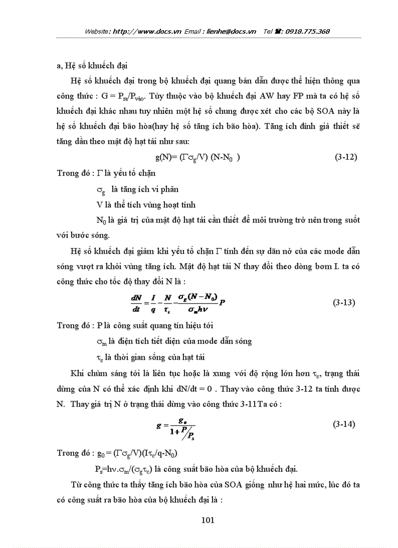 image for page Tìm hiểu về vấn đề xung quanh cấu trúc nguyên lý và đặc tính của các phần tử quang điện trong thông tin quang