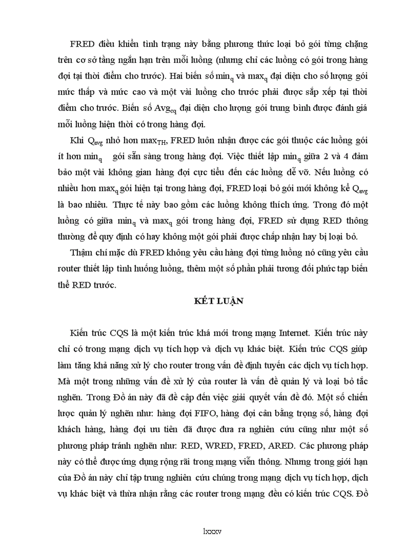 image for page Ứng dụng của kiến trúc CQS trong vấn đề quản lý nghẽn trong mạng IP