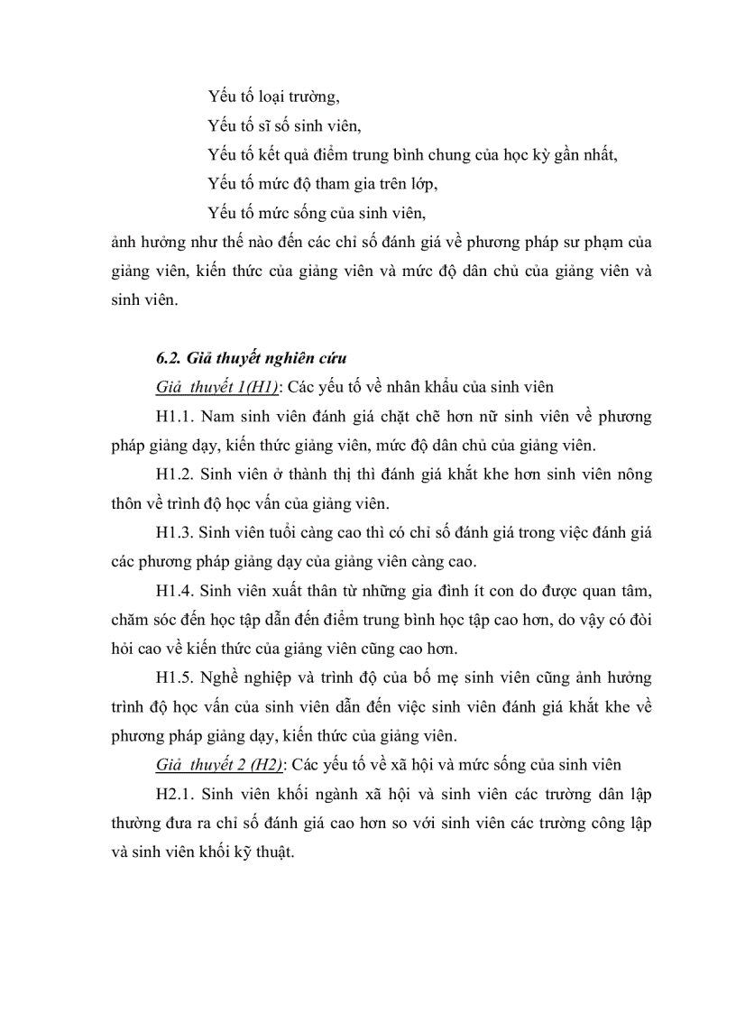 image for page Một số yếu tố ảnh hưởng đến việc đánh giá của sinh viên đối với hoạt động giảng dạy