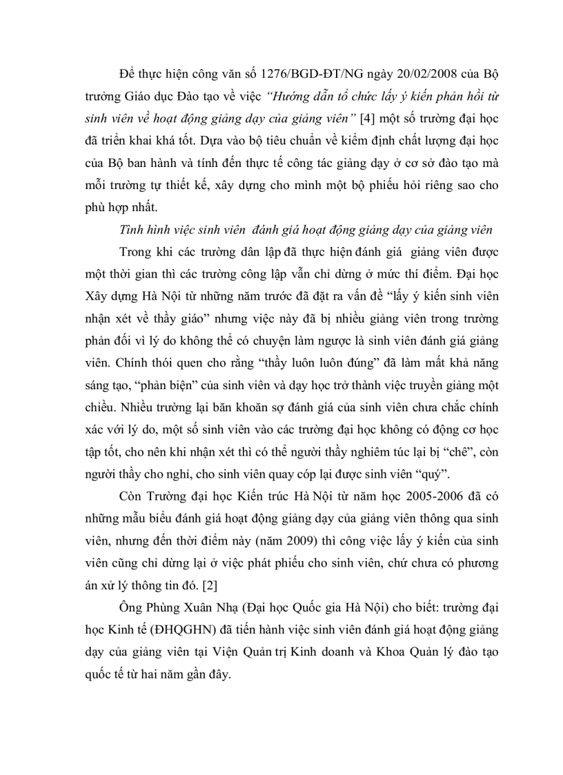 image for page Một số yếu tố ảnh hưởng đến việc đánh giá của sinh viên đối với hoạt động giảng dạy