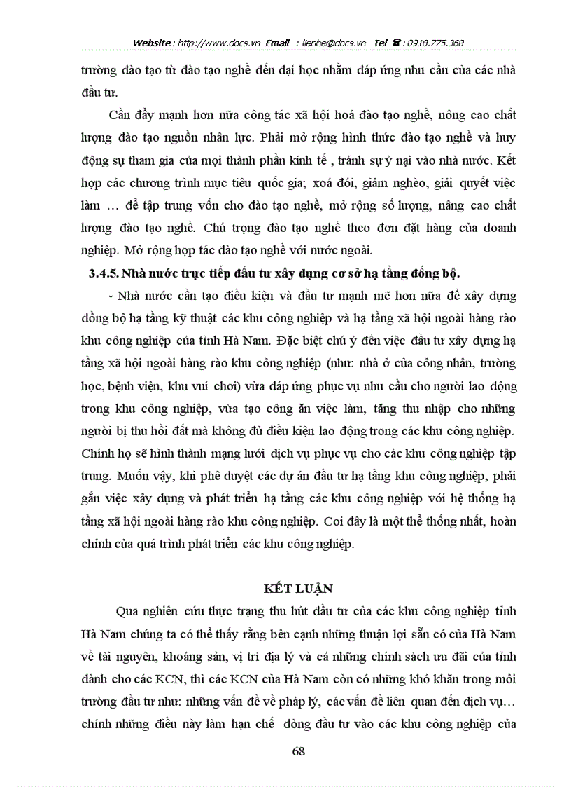 image for page Phương hướng và giải pháp nhằm thu hút vốn đầu tư vào trong các khu công nghiệp tỉnh Hà Nam