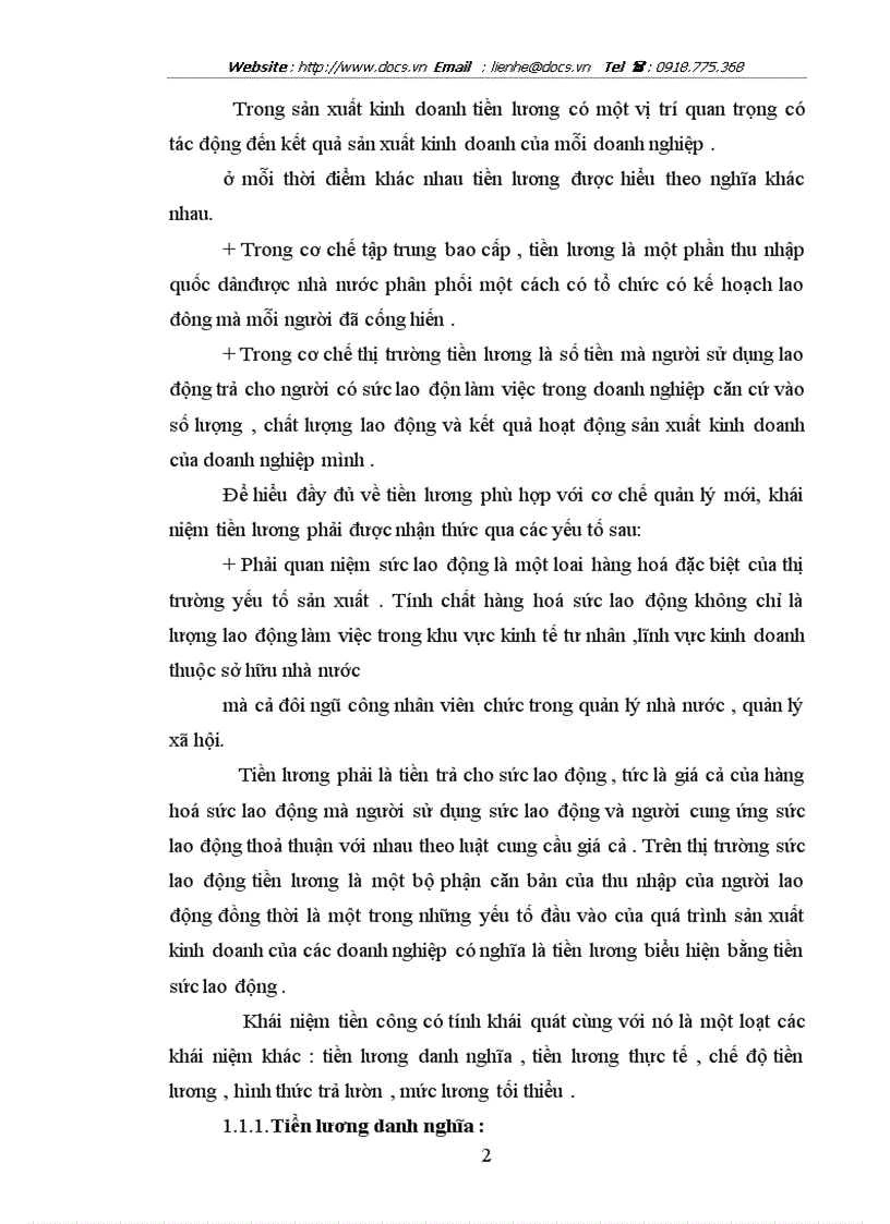 image for page Thực trạng và công tác tiền lương và một số giải pháp nhằm quản lý có hiệu quả quỹ lương của doanh nghiệp