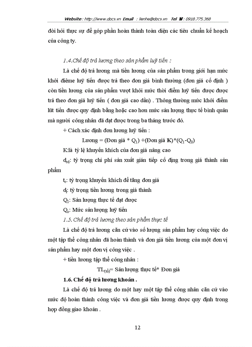 image for page Thực trạng và công tác tiền lương và một số giải pháp nhằm quản lý có hiệu quả quỹ lương của doanh nghiệp
