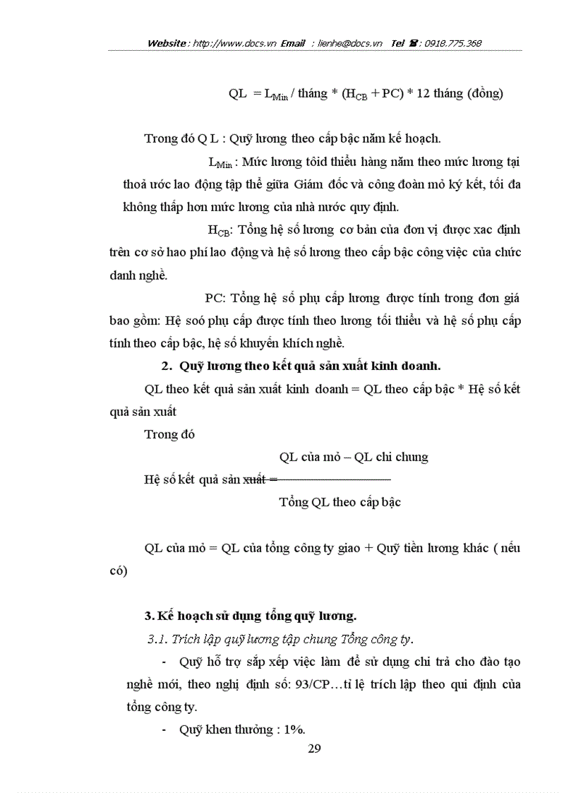 image for page Thực trạng và công tác tiền lương và một số giải pháp nhằm quản lý có hiệu quả quỹ lương của doanh nghiệp