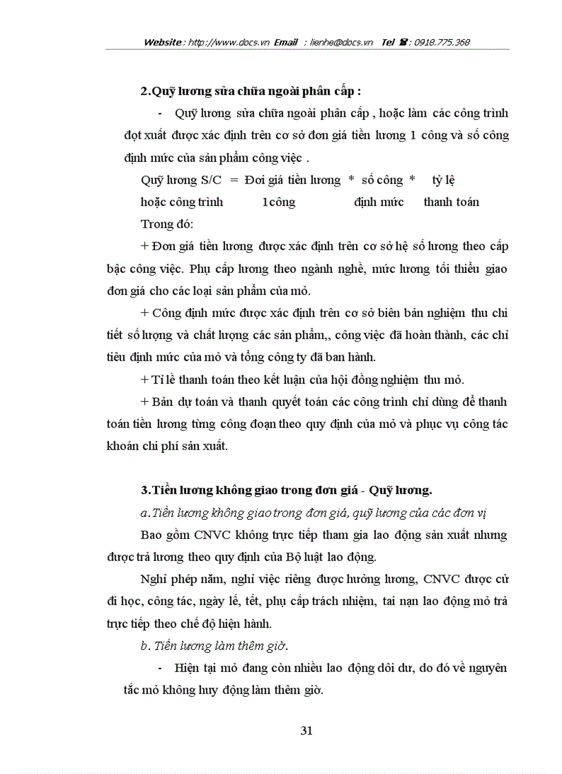 image for page Thực trạng và công tác tiền lương và một số giải pháp nhằm quản lý có hiệu quả quỹ lương của doanh nghiệp