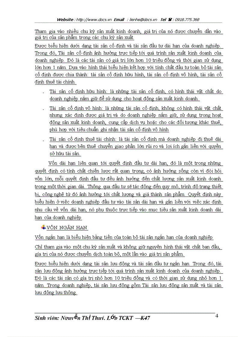 image for page Lập kế hoạch huy động vốn năm 2007 cho Công ty Cổ phần Đầu tư và Xây dựng số 4