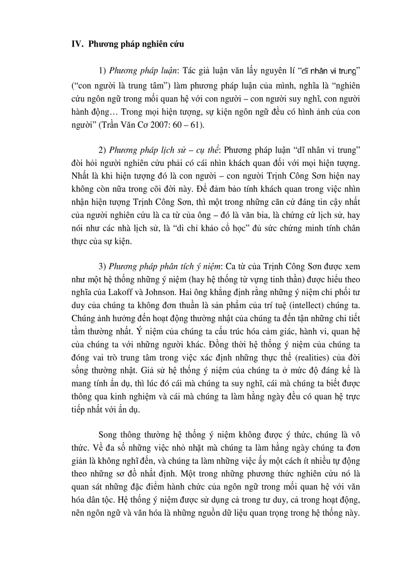 image for page Ẩn dụ tri nhận mô hình ẩn dụ cấu trúc trên cứ liệu ca từ Trịnh Công Sơn