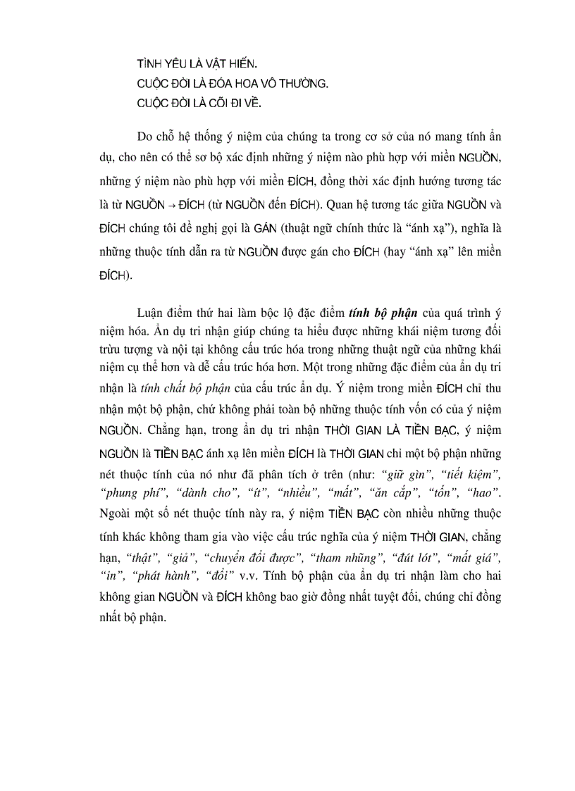 image for page Ẩn dụ tri nhận mô hình ẩn dụ cấu trúc trên cứ liệu ca từ Trịnh Công Sơn