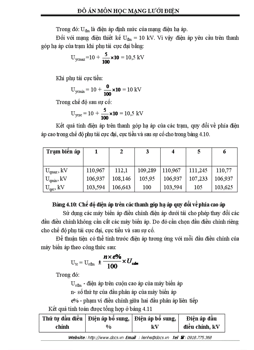 image for page Thành đồ án môn học MẠNG LƯỚI ĐIỆN
