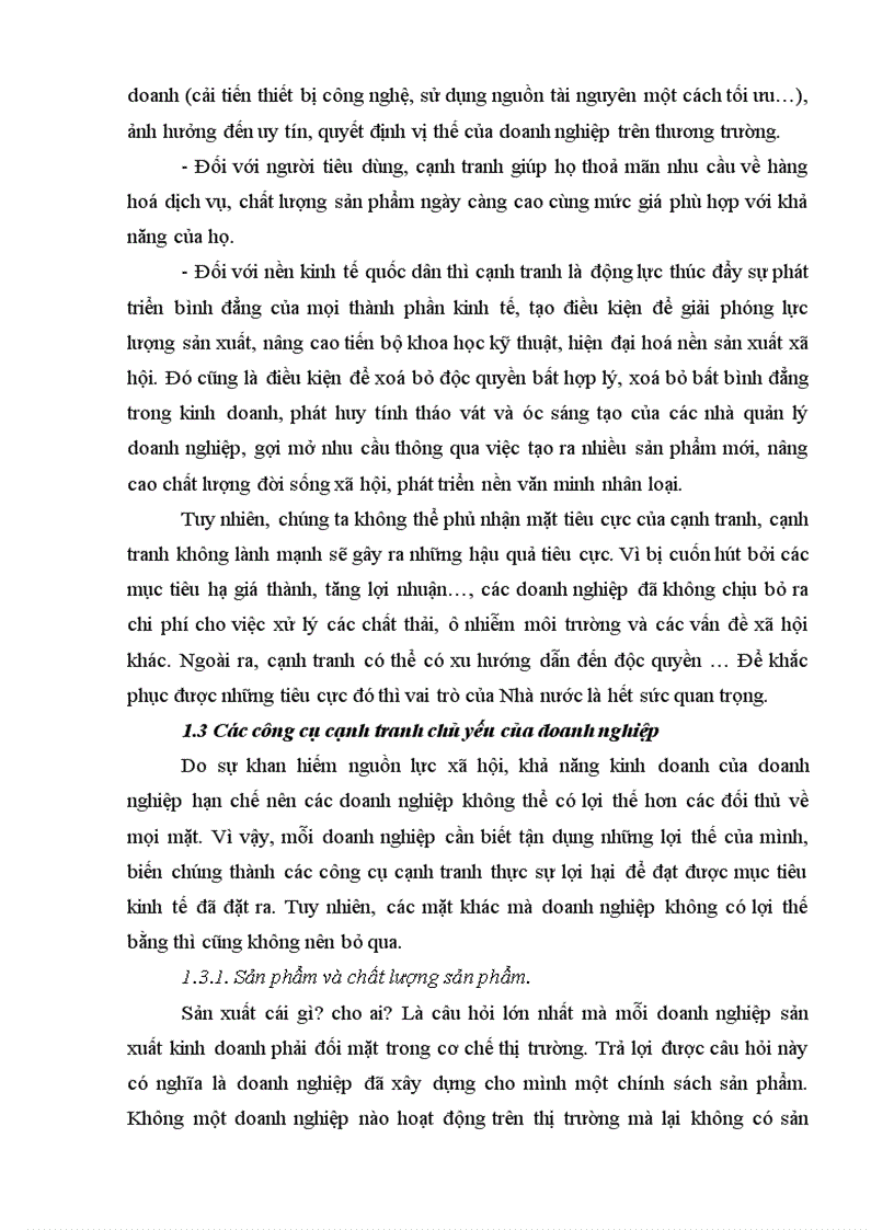 image for page Xem xét và đánh giá thực trạng đầu tư nâng cao khả năng cạnh tranh của Công ty Cao su Sao Vàng