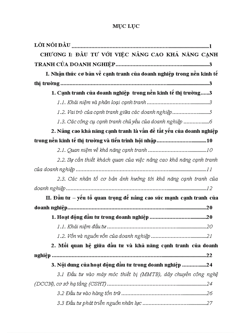 image for page Xem xét và đánh giá thực trạng đầu tư nâng cao khả năng cạnh tranh của Công ty Cao su Sao Vàng