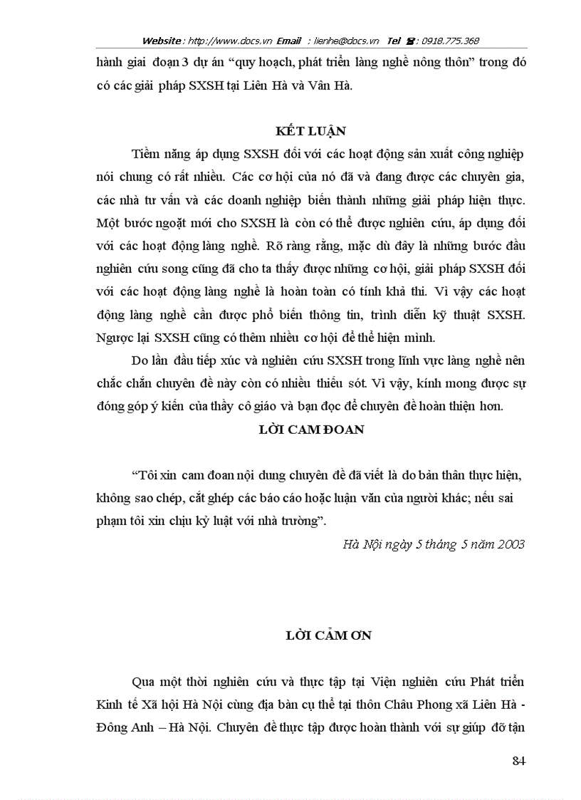 image for page Bước đầu nghiên cứu tiềm năng áp dụng sản xuất sạch hơn trong các làng nghề Hà Nội và một số tỉnh lân cận trường hợp làng nghề sản xuất đồ gỗ phun s