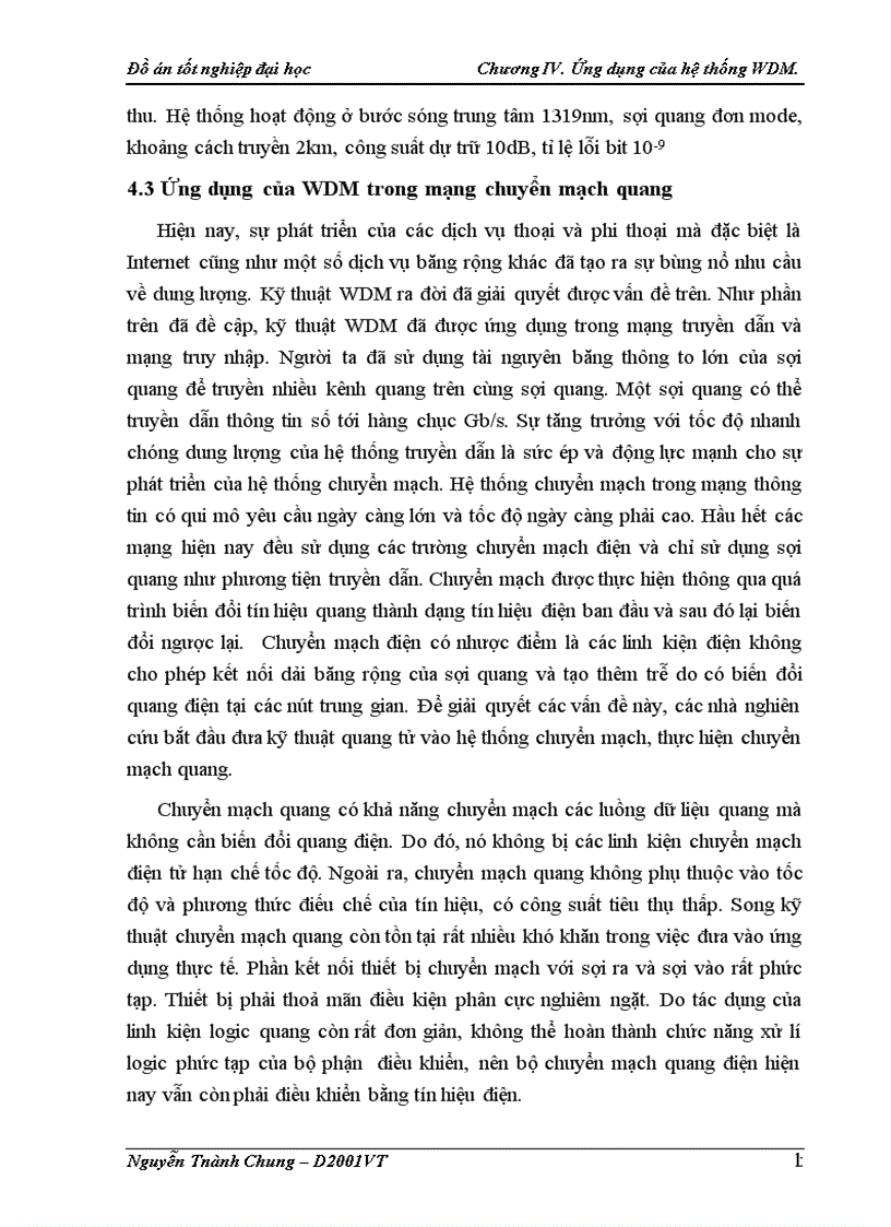 image for page Công nghệ WDM