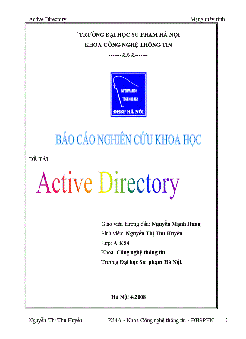 image for page Active Directory