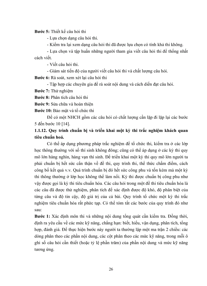 image for page Nghiên cứu xây dựng ngân hàng câu hỏi trắc nghiệm khách quan để kiểm tra đánh giá kết quả học tập môn tóan lớp 12 tại trường THPT Bến Tre VĨnh Phúc