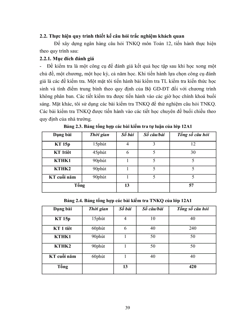 image for page Nghiên cứu xây dựng ngân hàng câu hỏi trắc nghiệm khách quan để kiểm tra đánh giá kết quả học tập môn tóan lớp 12 tại trường THPT Bến Tre VĨnh Phúc