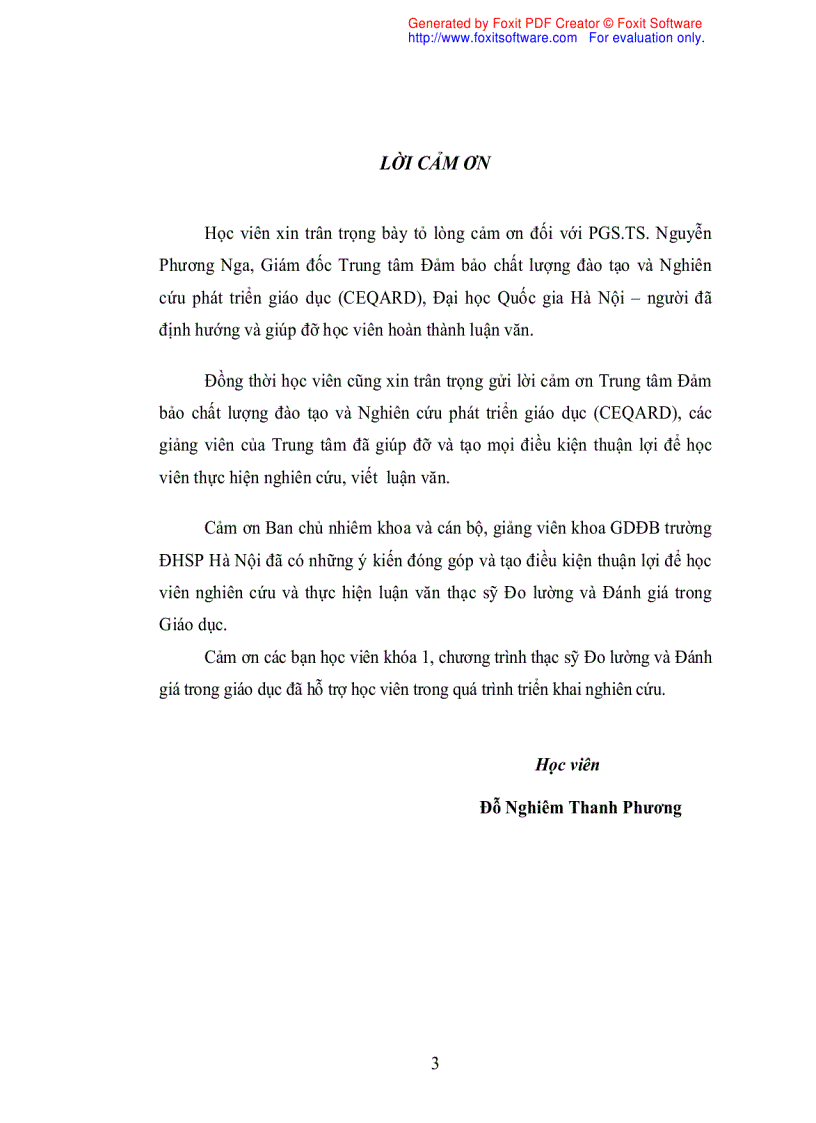 image for page Đánh giá mức độ đáp ứng về kiến thức kỹ năng và thái độ của cử nhân giáo dục đặc biệt trường ĐHSP hà nội đối với yêu cầu của thị trường lao động