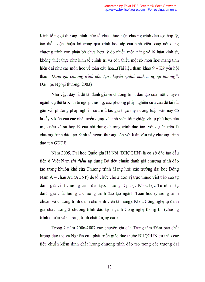 image for page Đánh giá mức độ đáp ứng về kiến thức kỹ năng và thái độ của cử nhân giáo dục đặc biệt trường ĐHSP hà nội đối với yêu cầu của thị trường lao động