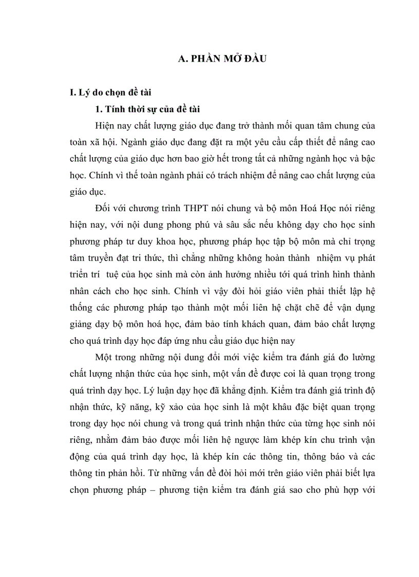image for page Góp phần nghiên cứu xây dựng ngân hàng trắc nghiệm khách quan dùng để kiểm tra đánh giá môn Hóa học 12 ban KHTN trường THPT Yên Lạc II Vĩnh Phúc