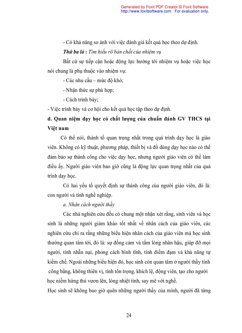 image for page Xây dựng các tiêu chí đánh giá chất lượng giảng dạy của giáo viên THCS áp dụng thí điểm tại thị xã phúc Yên Vĩnh Phúc