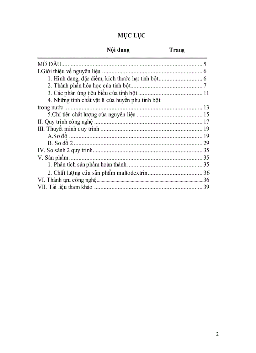 image for page Công nghệ sản xuất Maltodextrin từ tinh bột bắp chỉ số DE 10