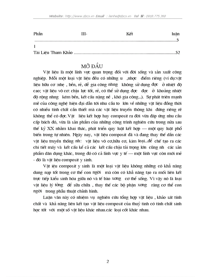 image for page Tổng quan về vật liệu composit