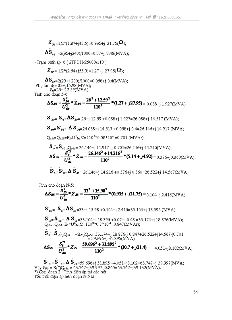 image for page Thiết kế lưới điện khu vực