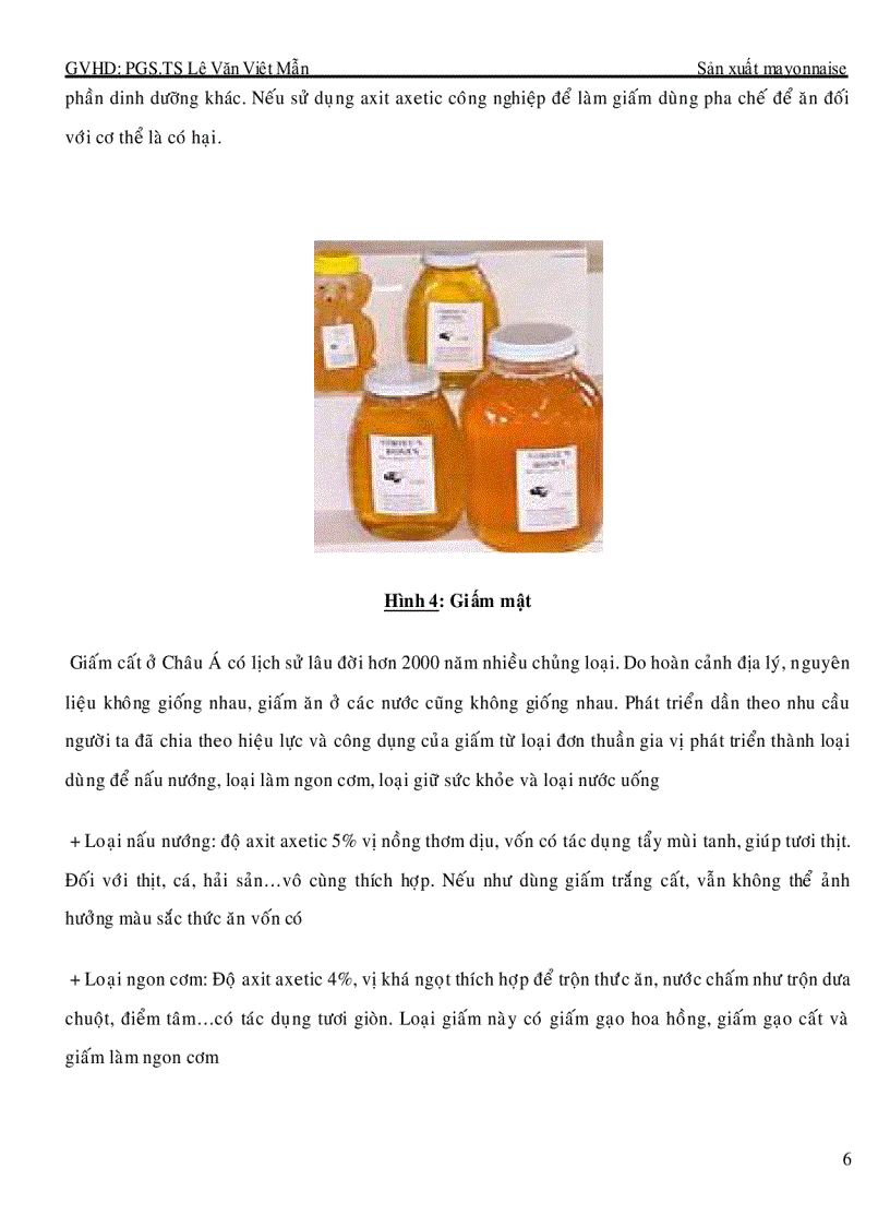 image for page Công nghệ sản xuất Mayonnaise